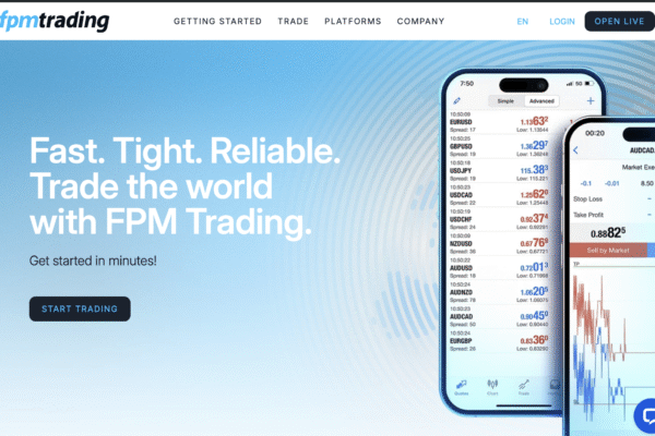 FPMTrading.com scam warning with major red flags highlighted