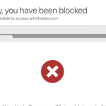 Illustration showing Arti4Trades.com scam warnings and red flags.