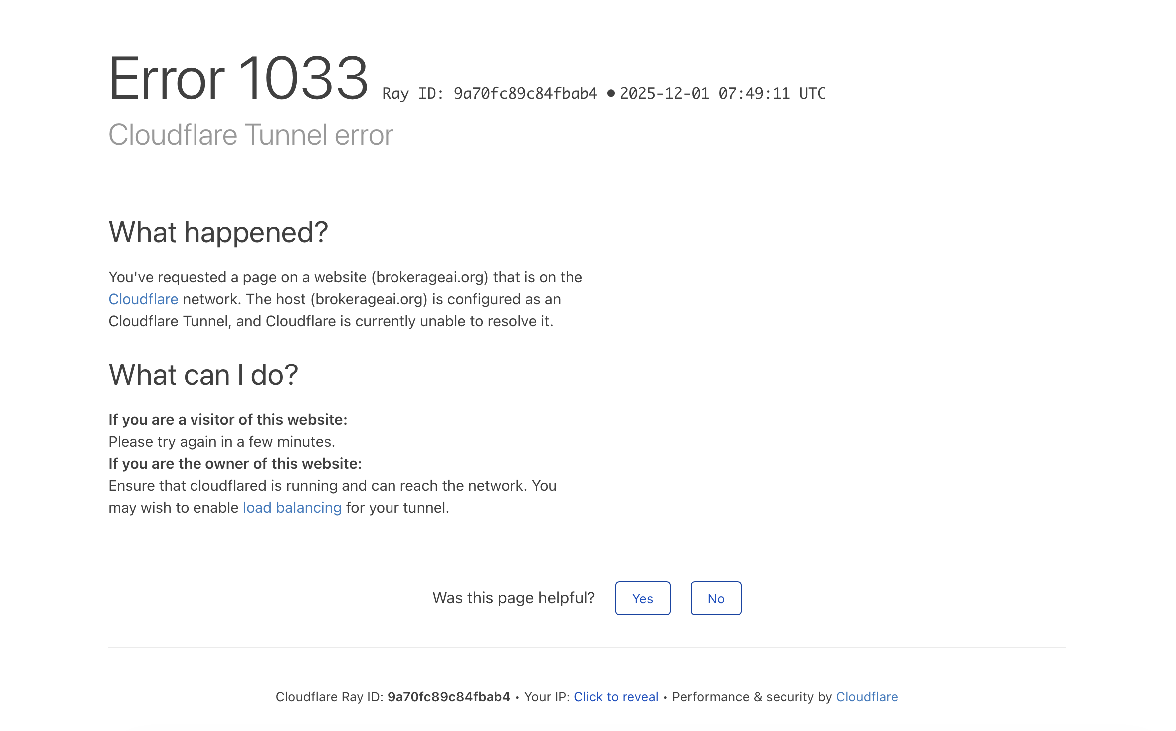 Screenshot of the BrokerageAI.org platform interface showing the trading dashboard layout.