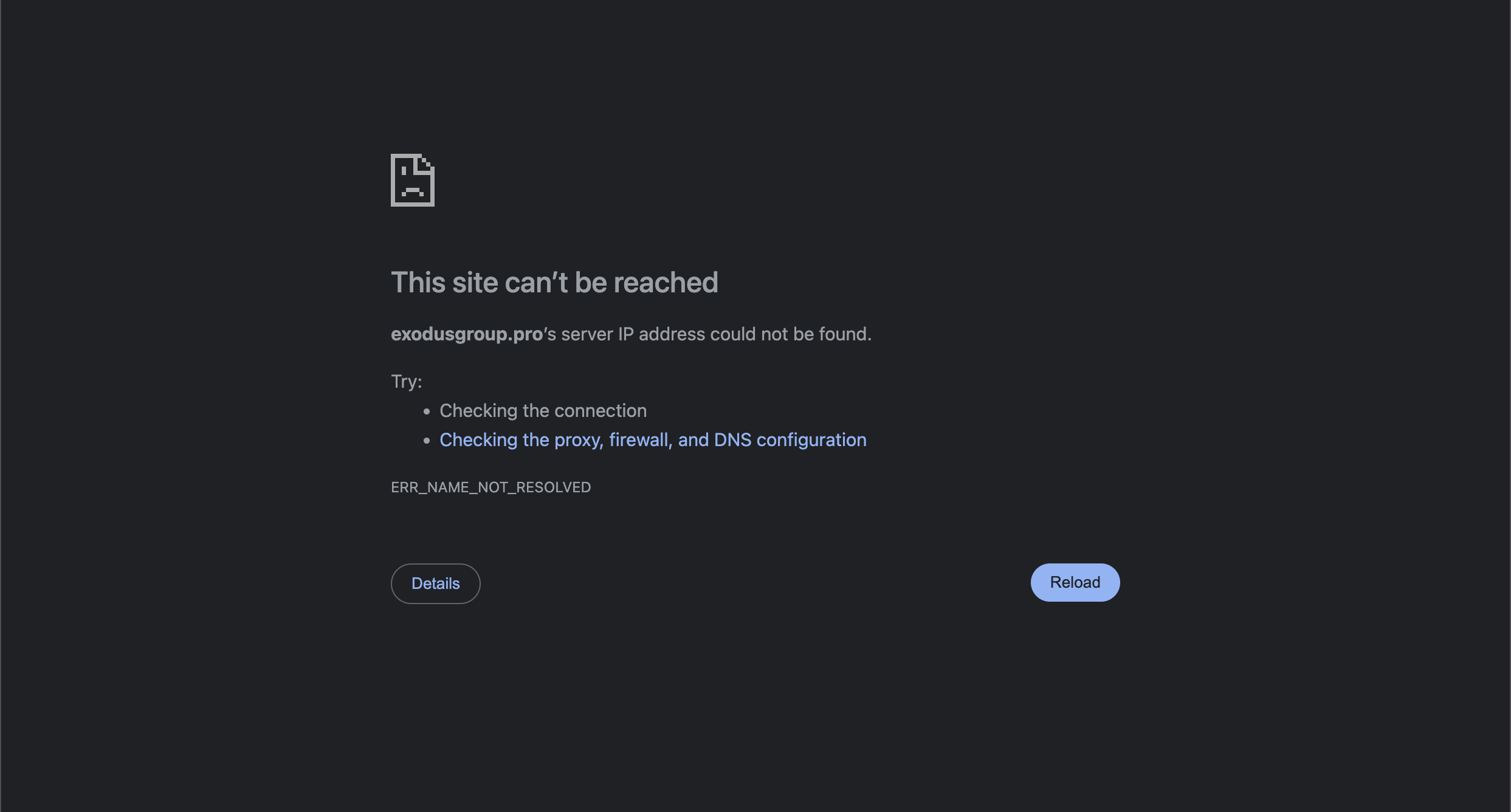 exodusgroup.pro scam
