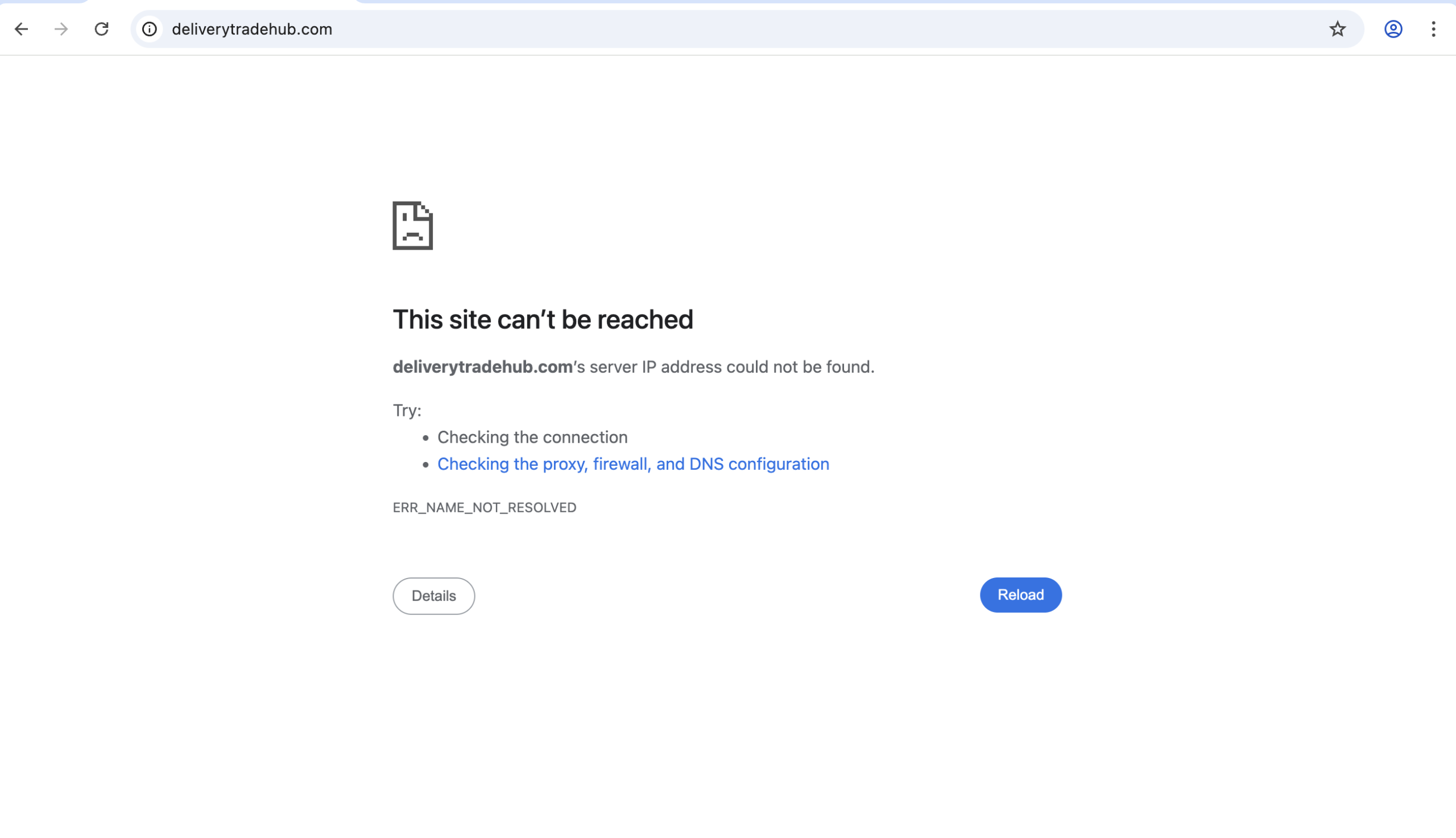 deliverytradehub.com scam
