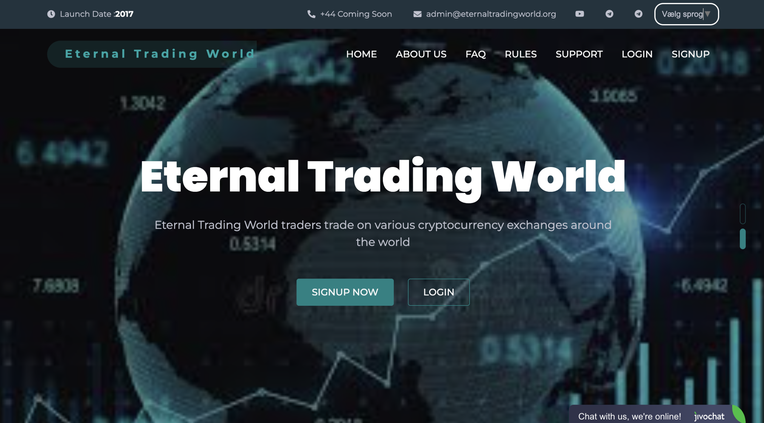 EternalTradingWorld scam