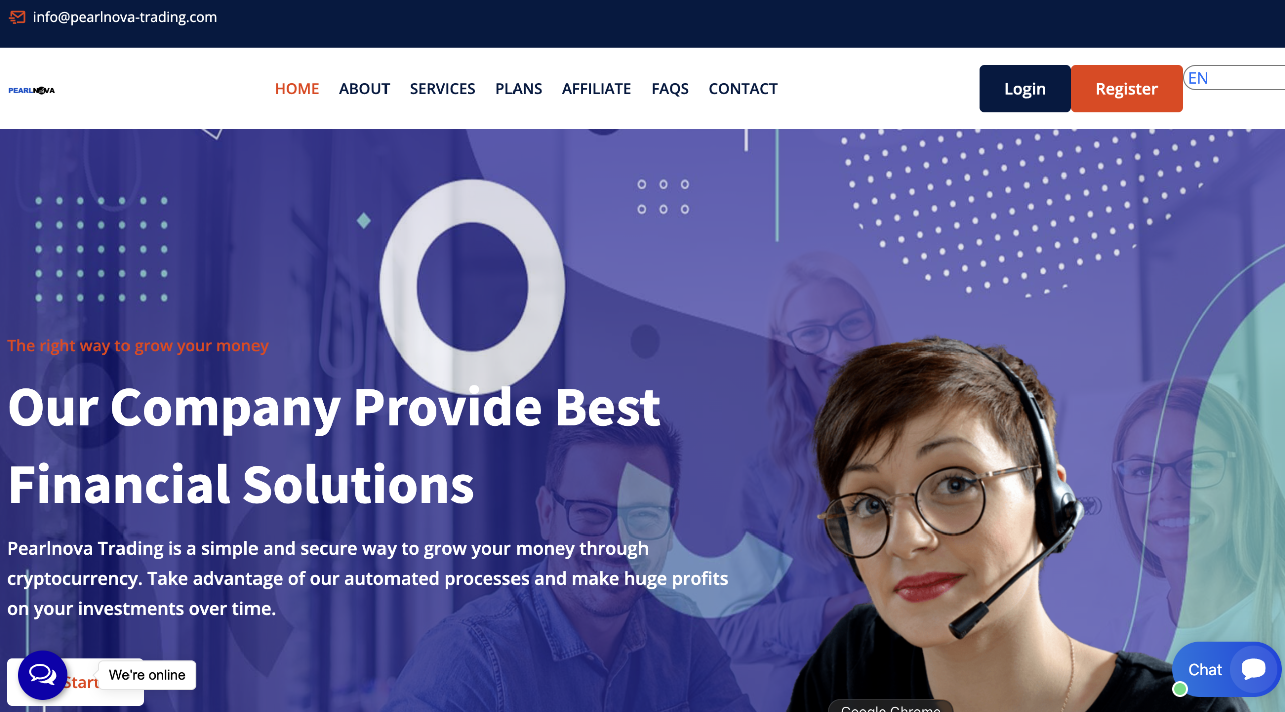 Pearlnova Trading scam