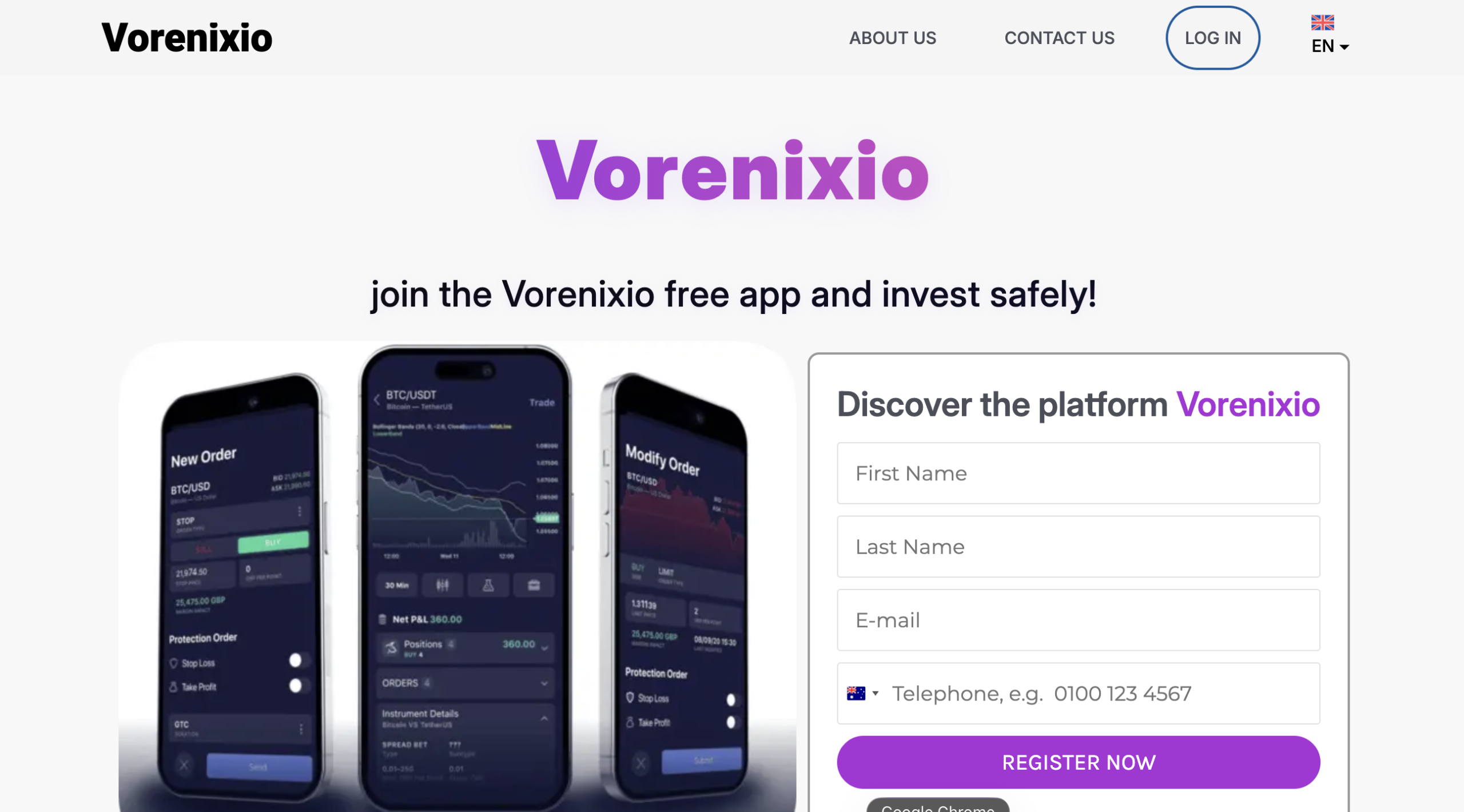 vorenixio.pro scam