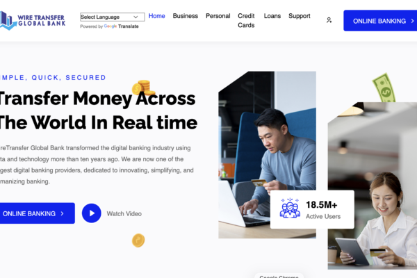 wiretransferglobalbank.com scam