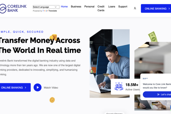 corelinkbank.com scam