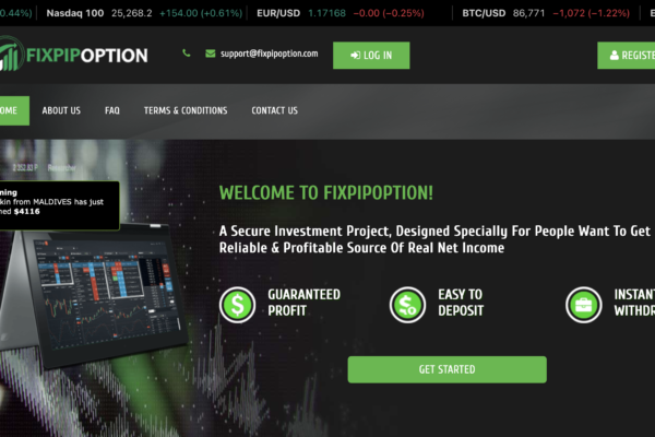 fixpipoption.com scam