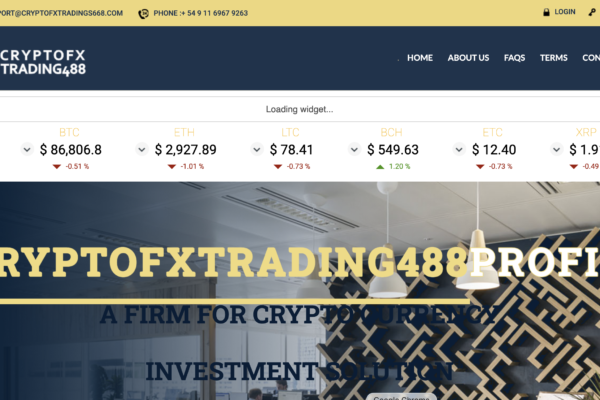 cryptofxtradings488.com scam