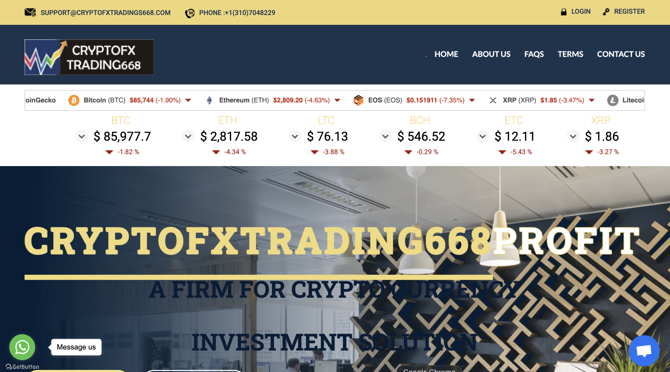 cryptofxtradings668.com scam review