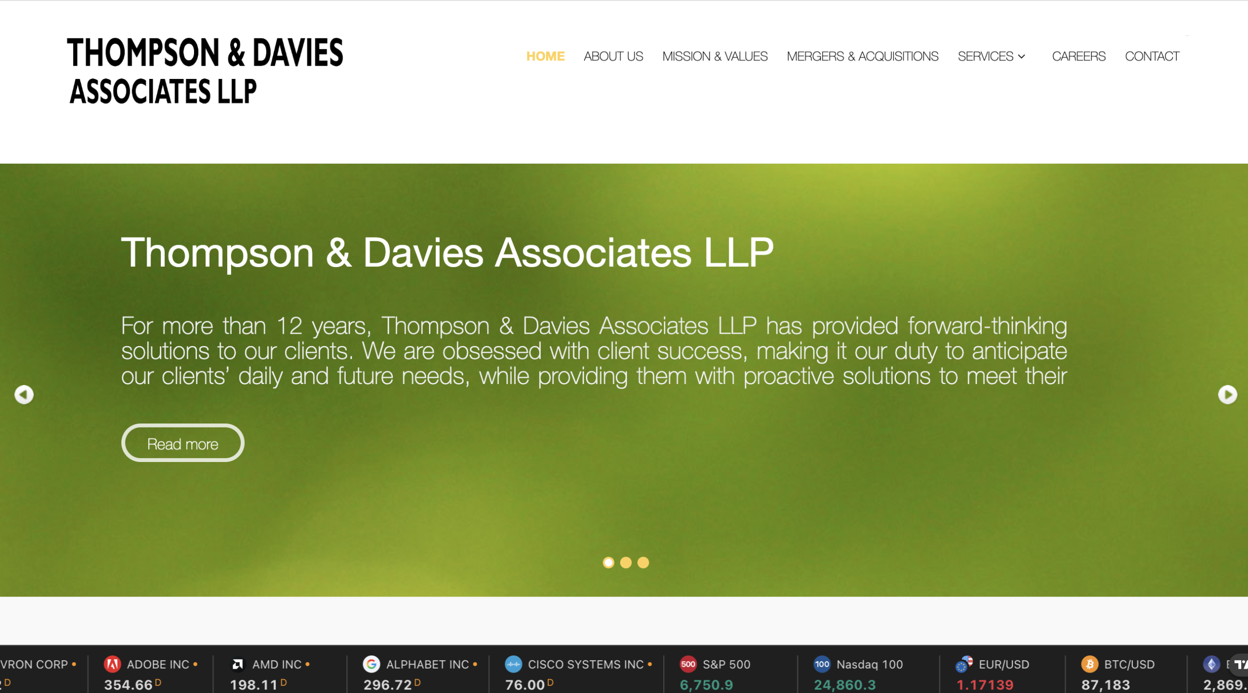 thompsondaviesassoc.com scam