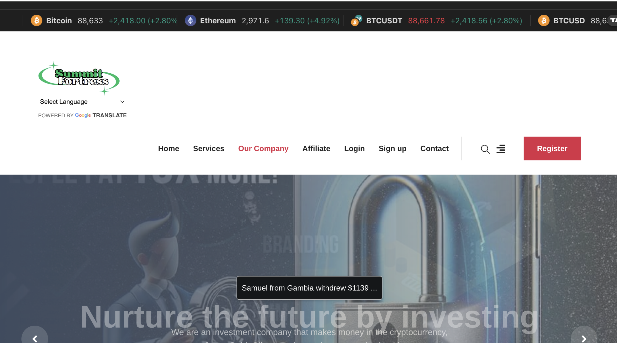 summitfortress.org scam