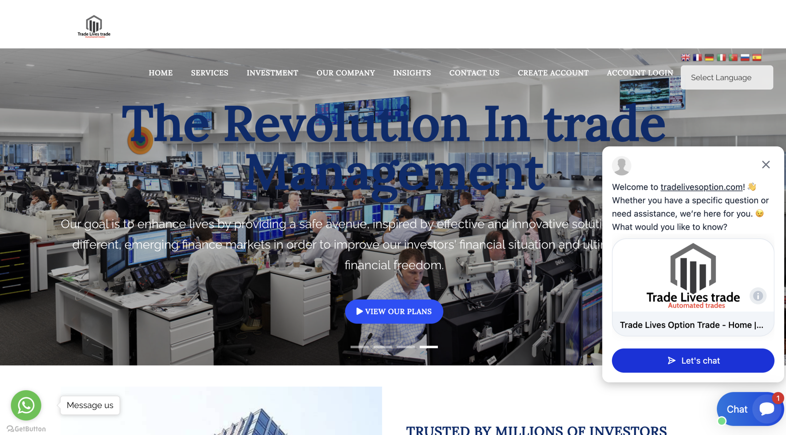 tradelivesoption.com scam