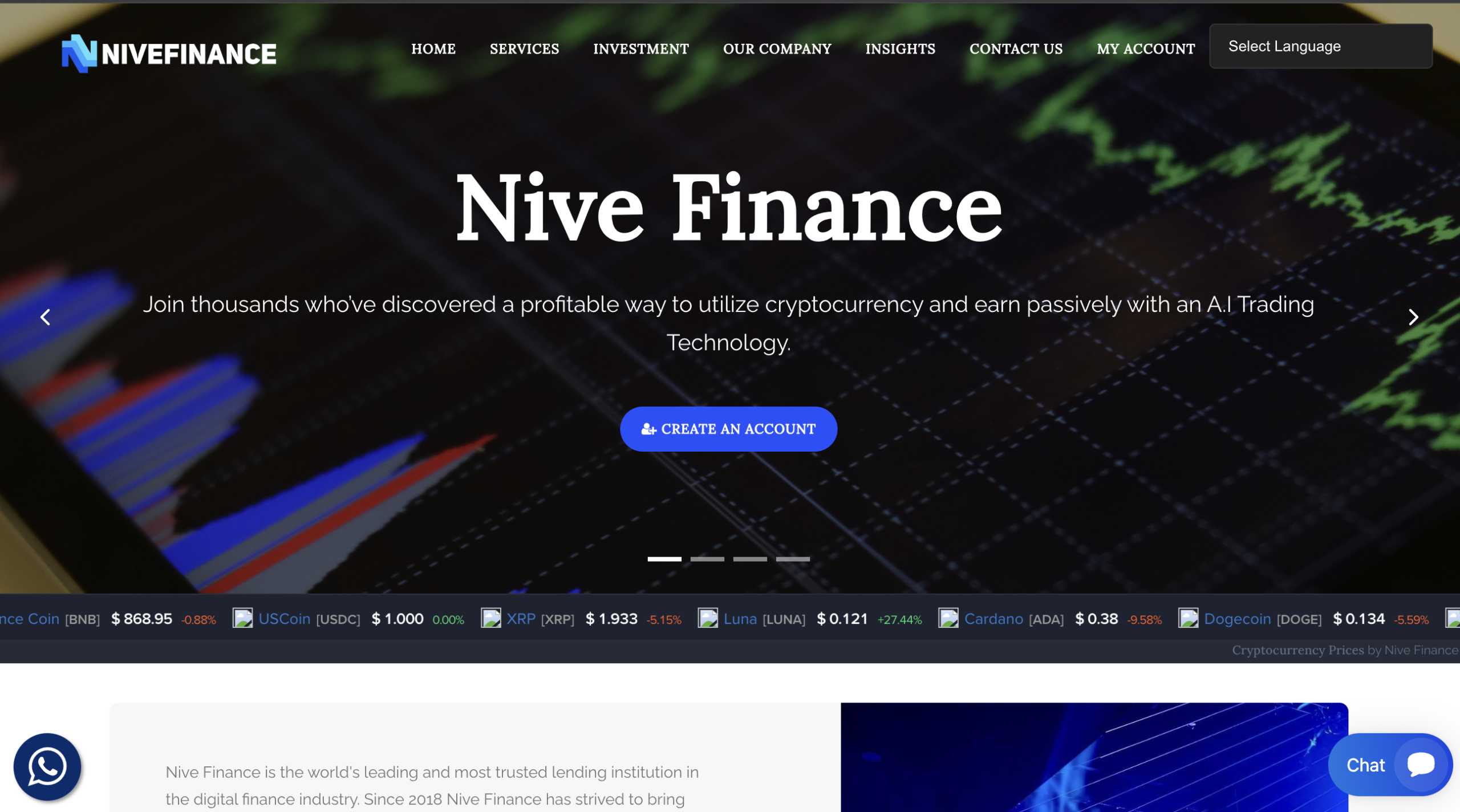 nivefinance.com scam review