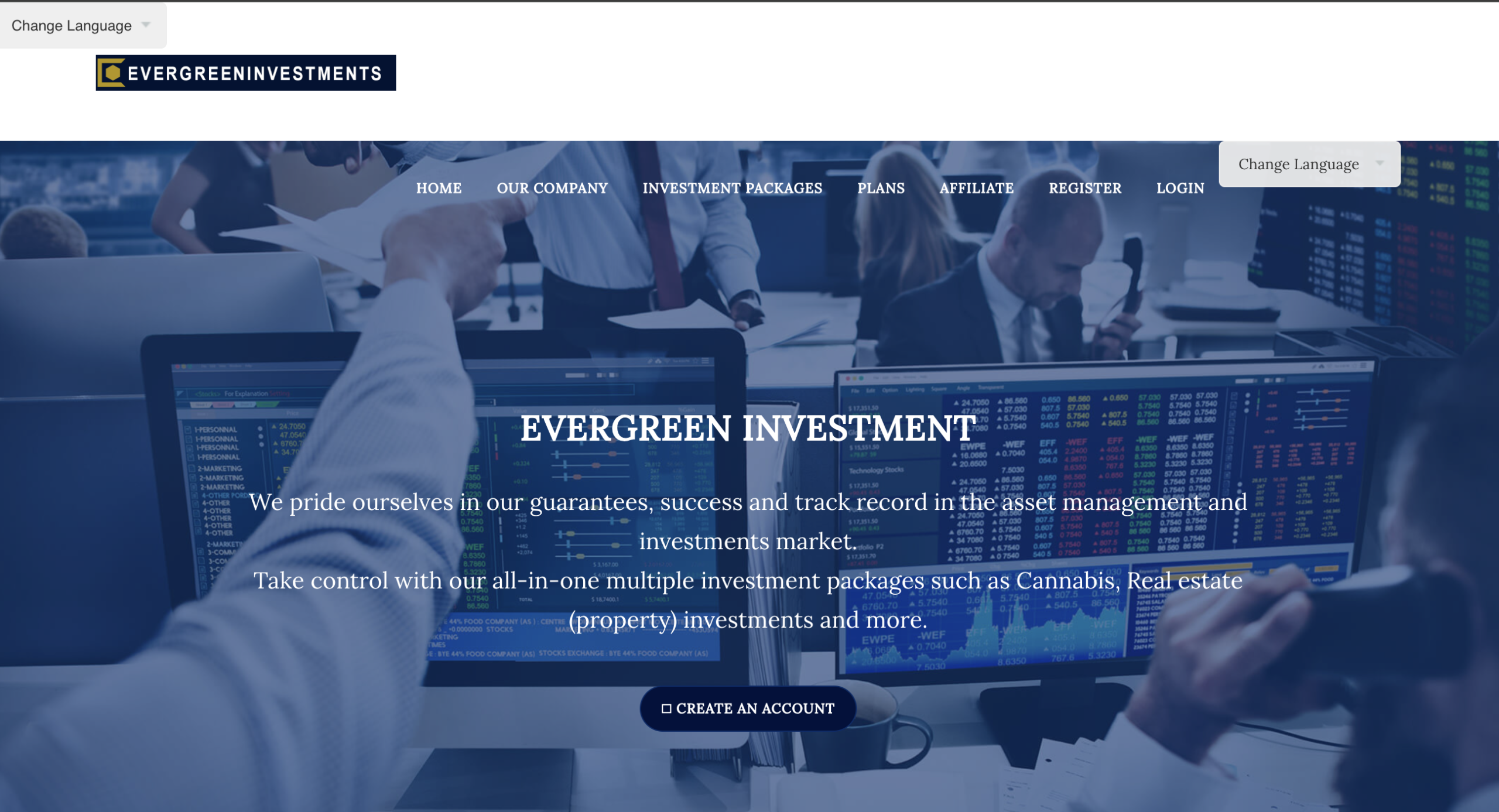 evergreeninvltd.org scam