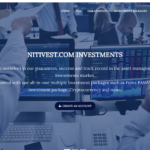 Screenshot of Nitivest.com with cautionary investor message