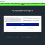 vaultinvestmentcorp scam review