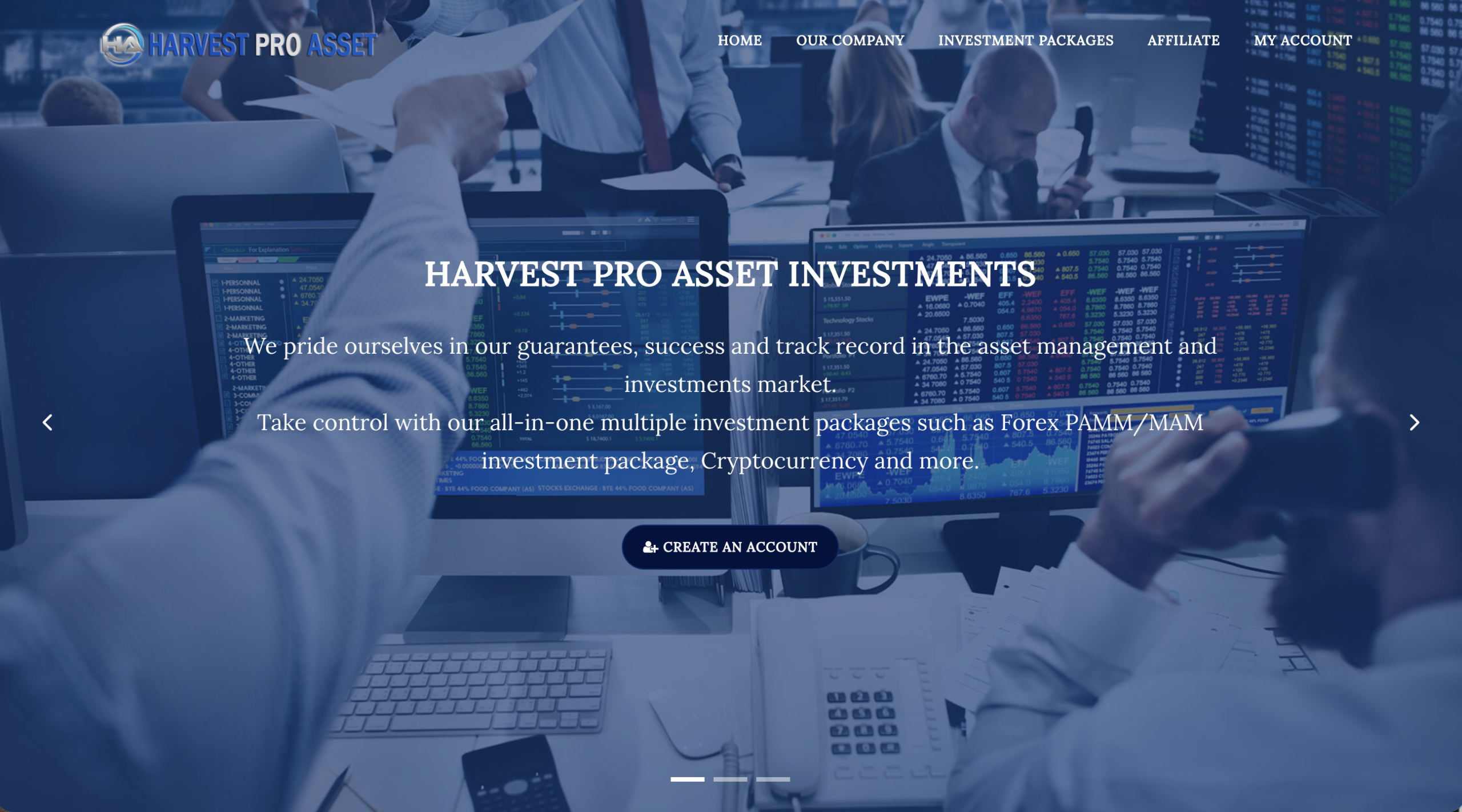 harvestproasset scam review