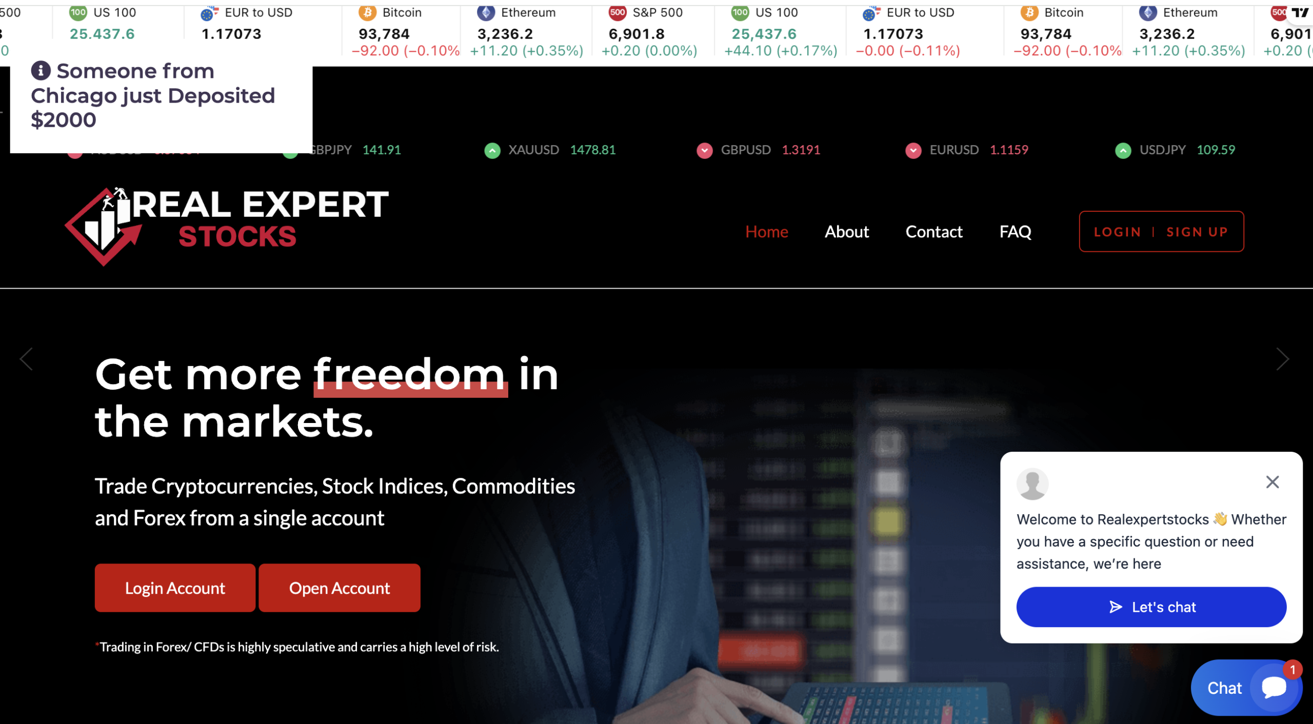 realexpertstocks scam review