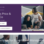 Homepage of CharlesPriceAndCo.com investment platform