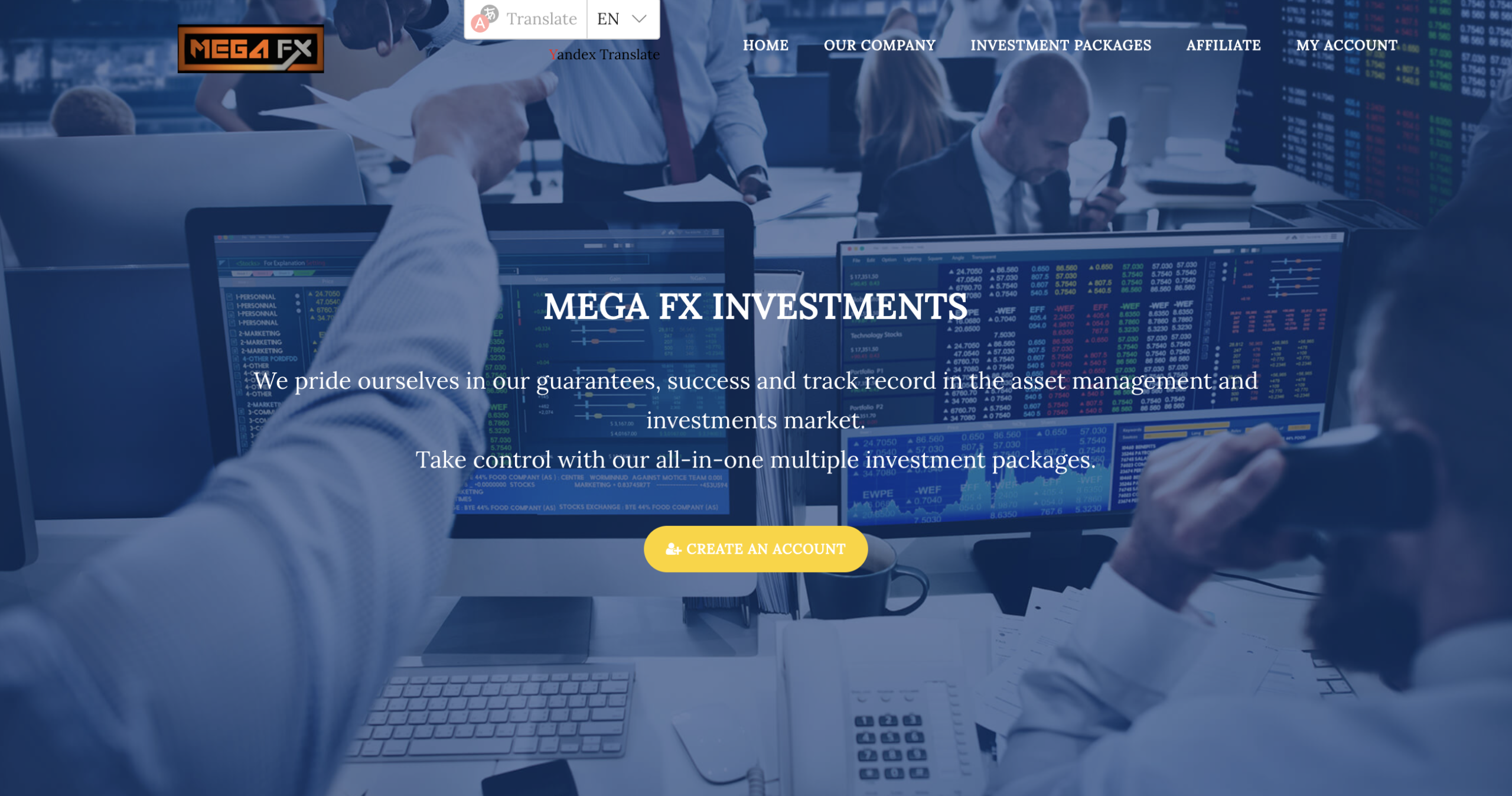 megafx.org scam review