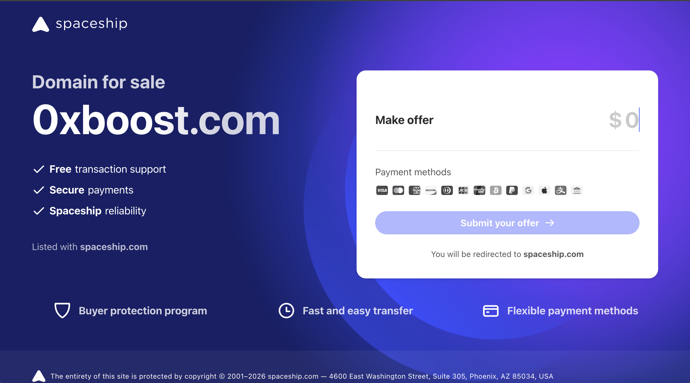 0xboost.finance scam review