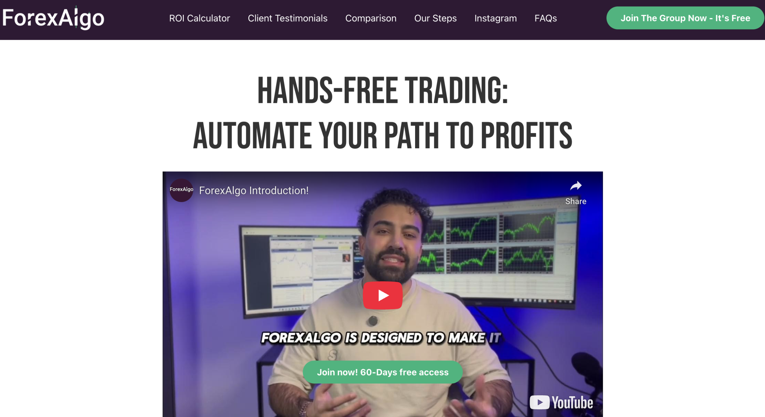 forexalgo scam alert