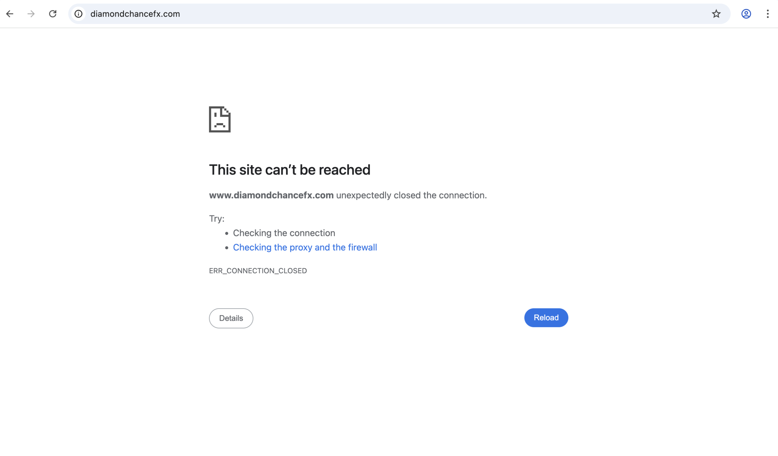 Diamond Chance FX scam review