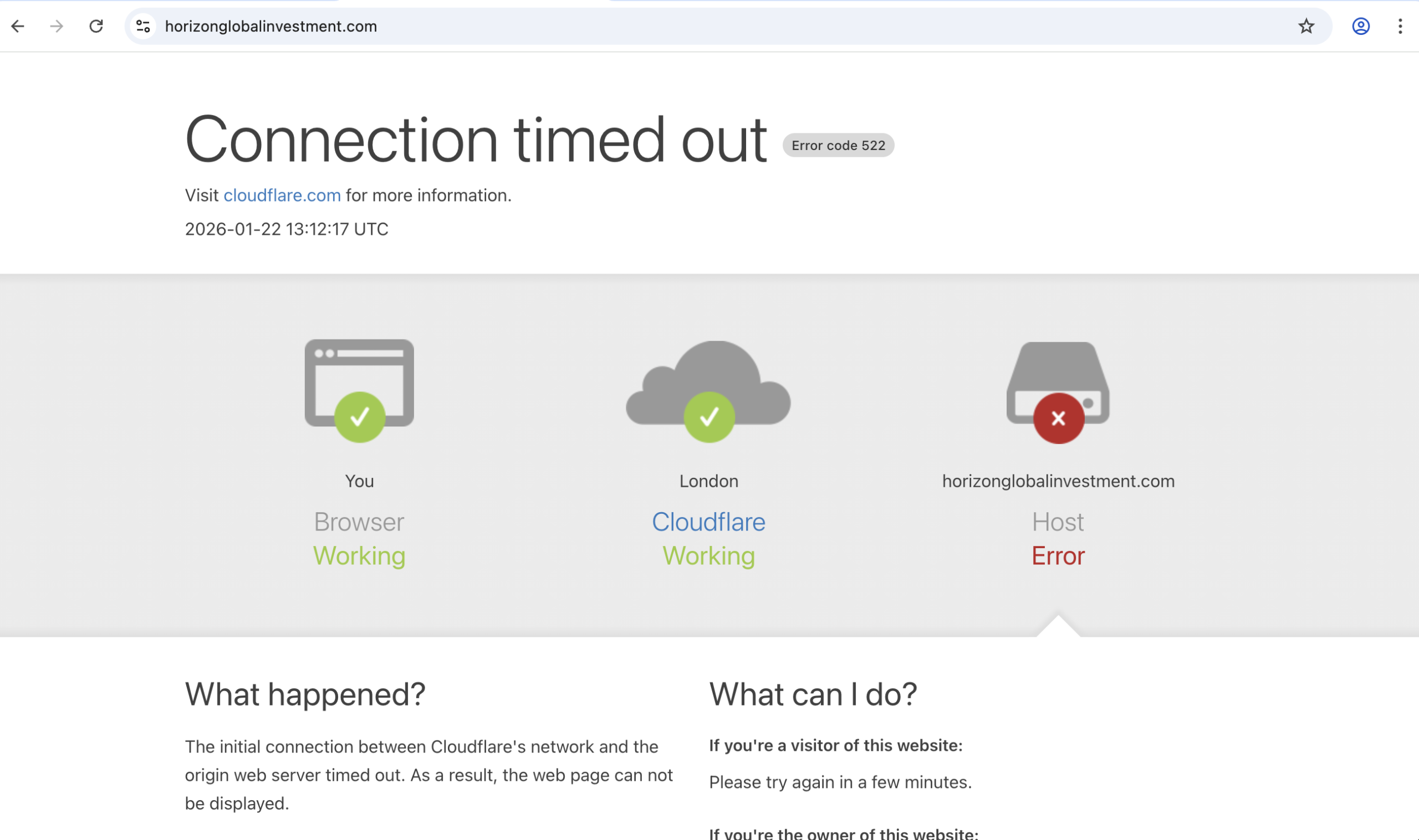 horizonglobalinvestment scam review