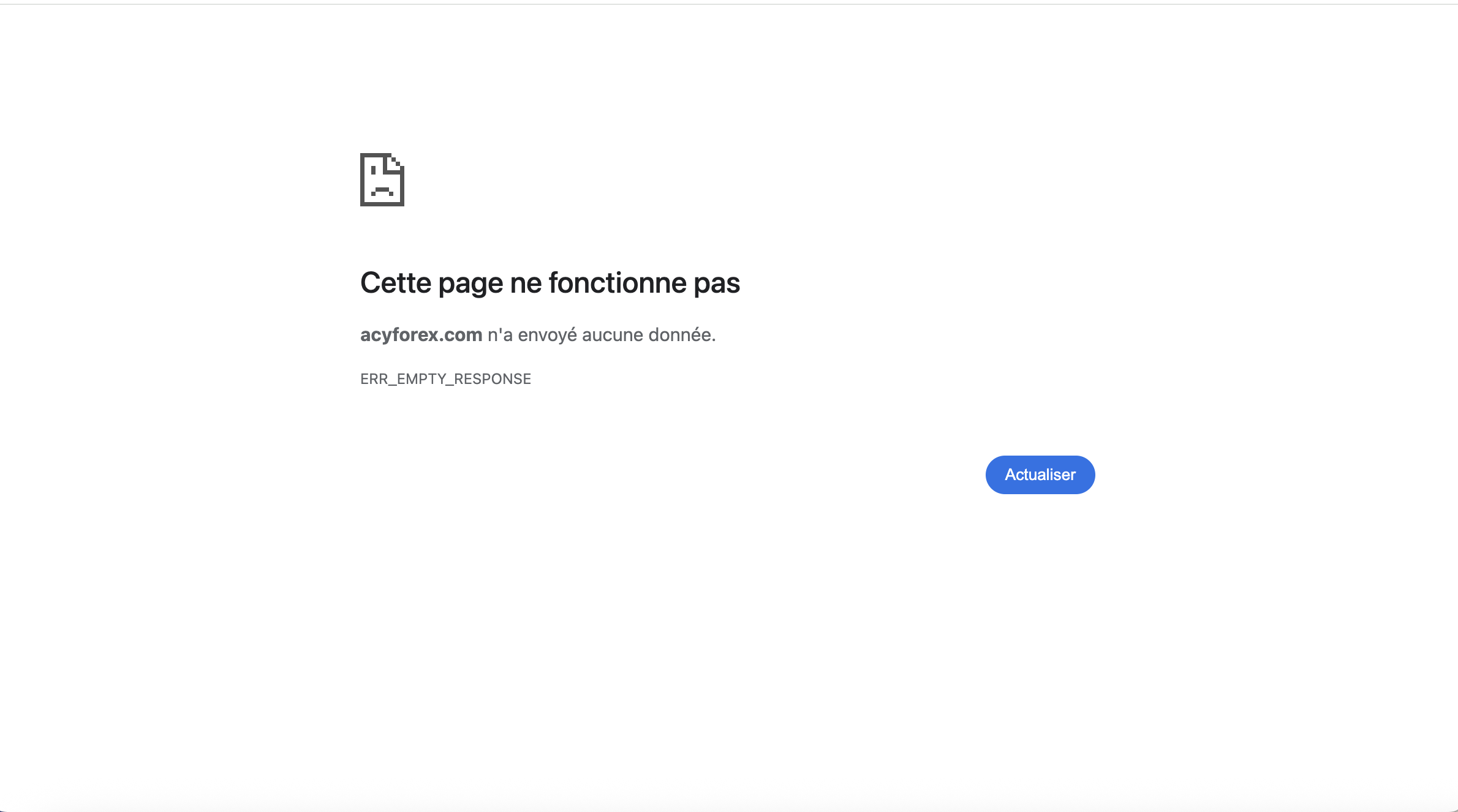 ACYFOREX scam review