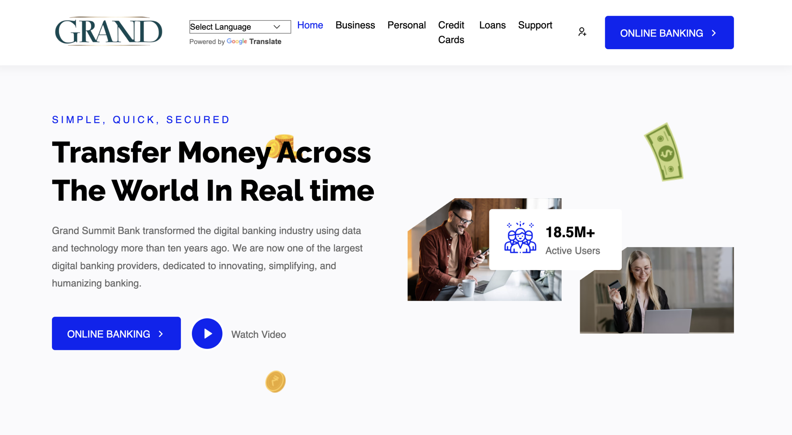 grand summit bank scam review