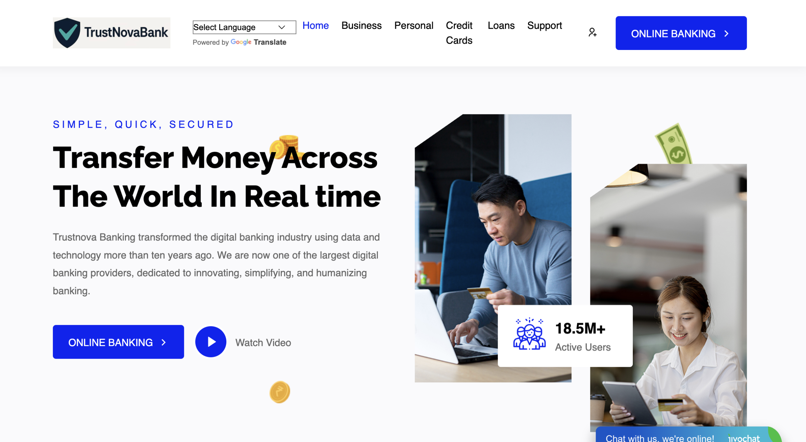 trustnovabank scam review