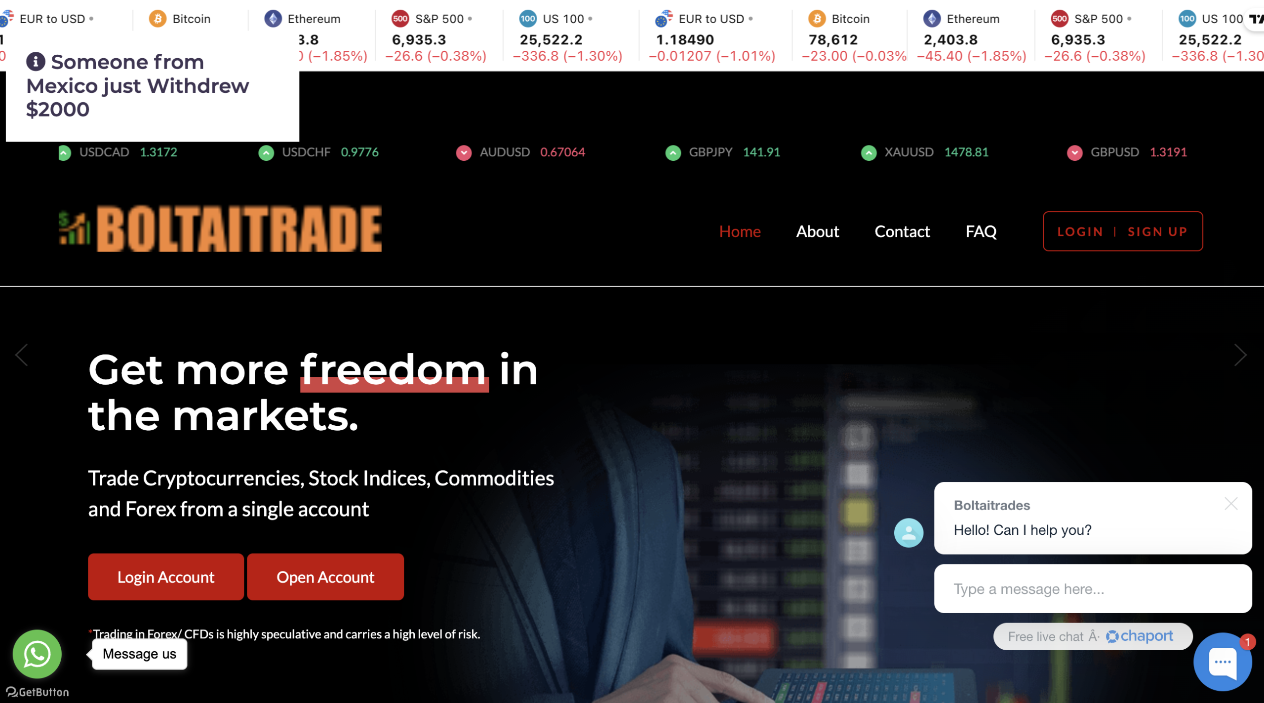 boltaitrades scam review