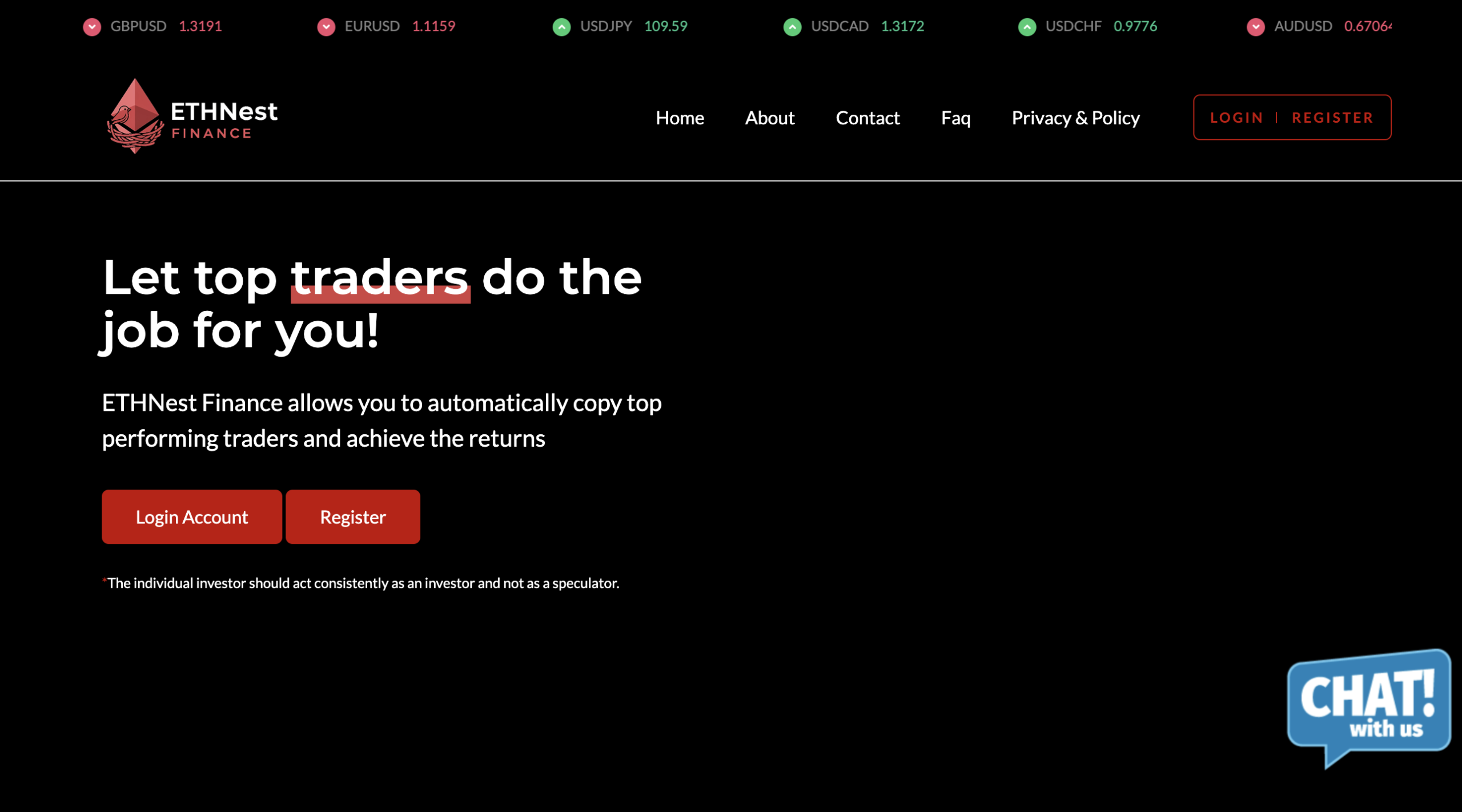 Ethnest Finance scam review