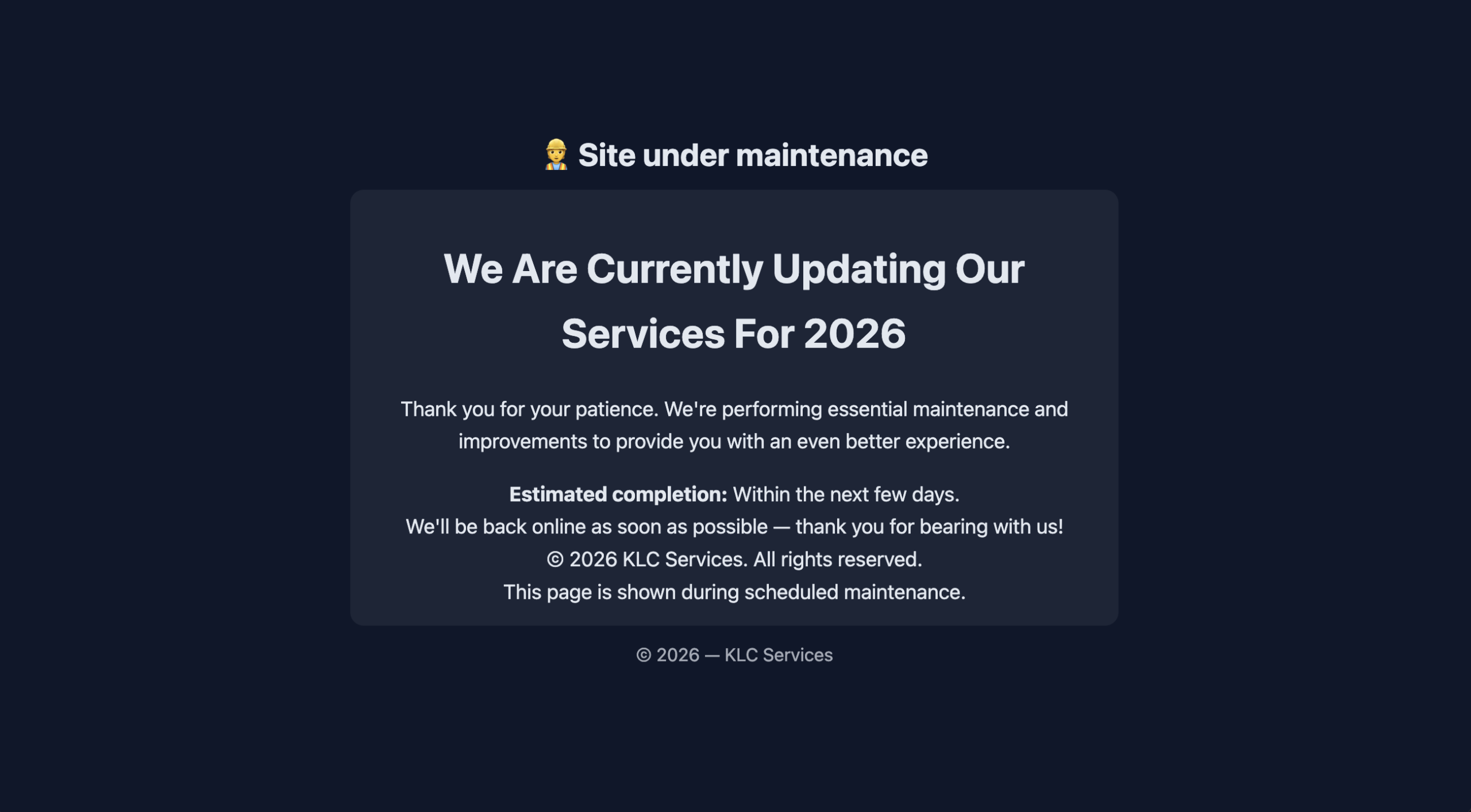 klcservices.com scam review