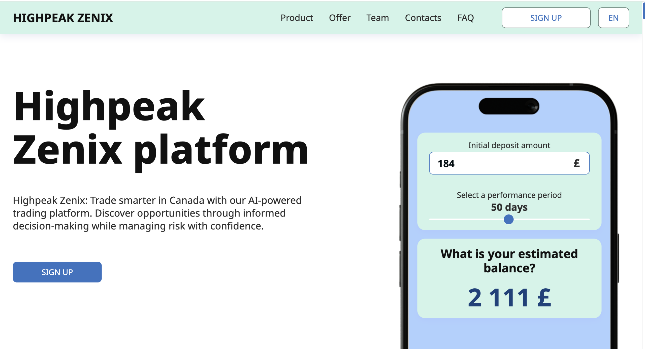 Highpeak-Zenix.com scam review