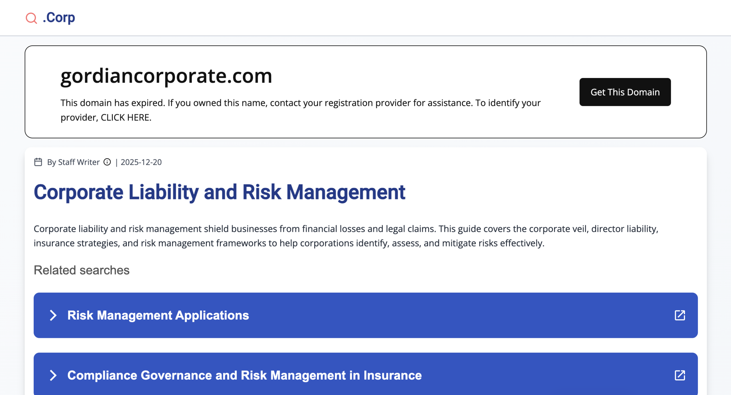 GordianCorporate scam review