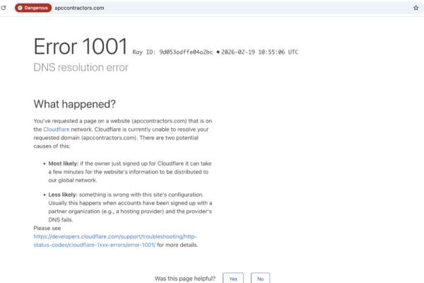 apccontractors.com Platform Review