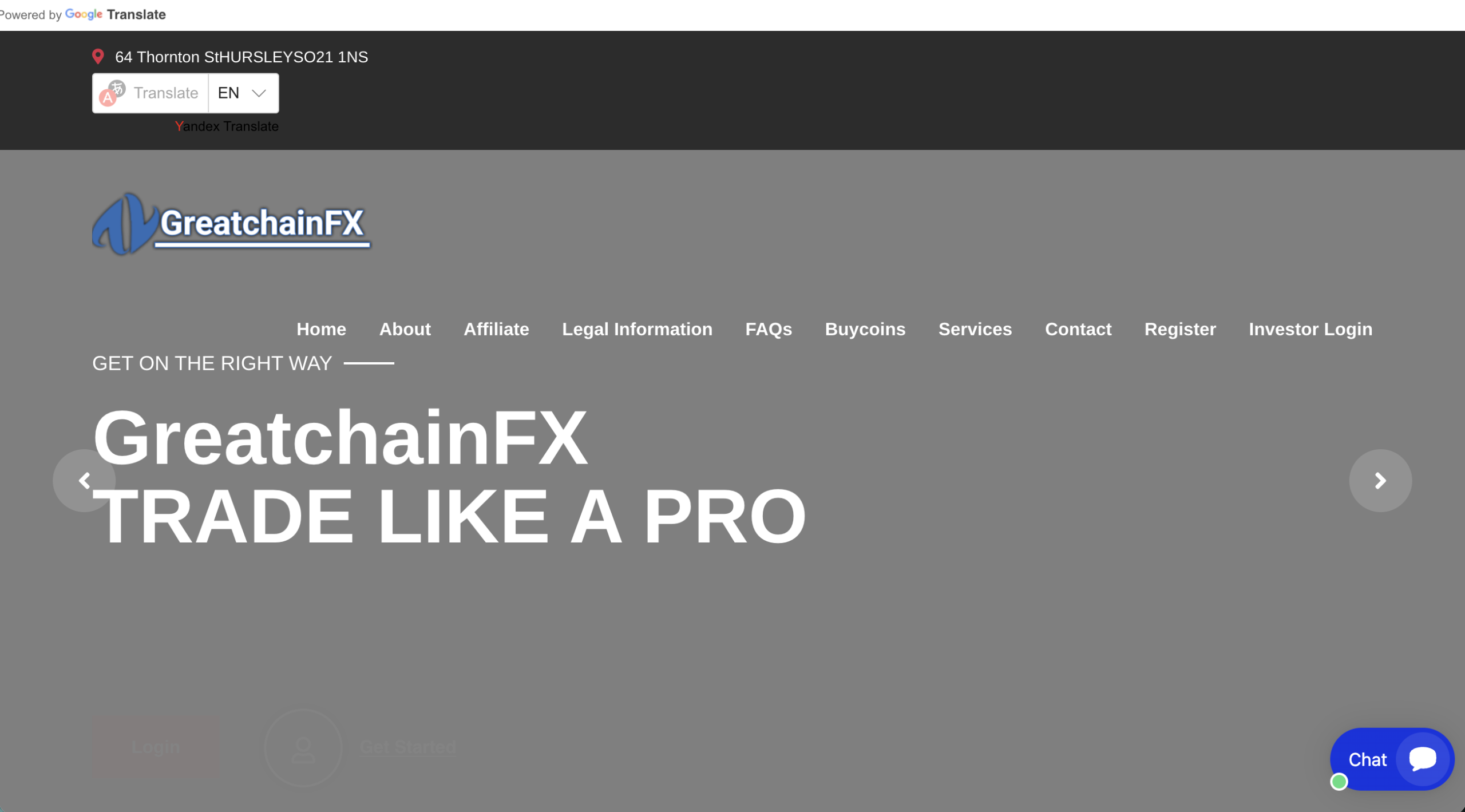 greatchainfx.org scam review