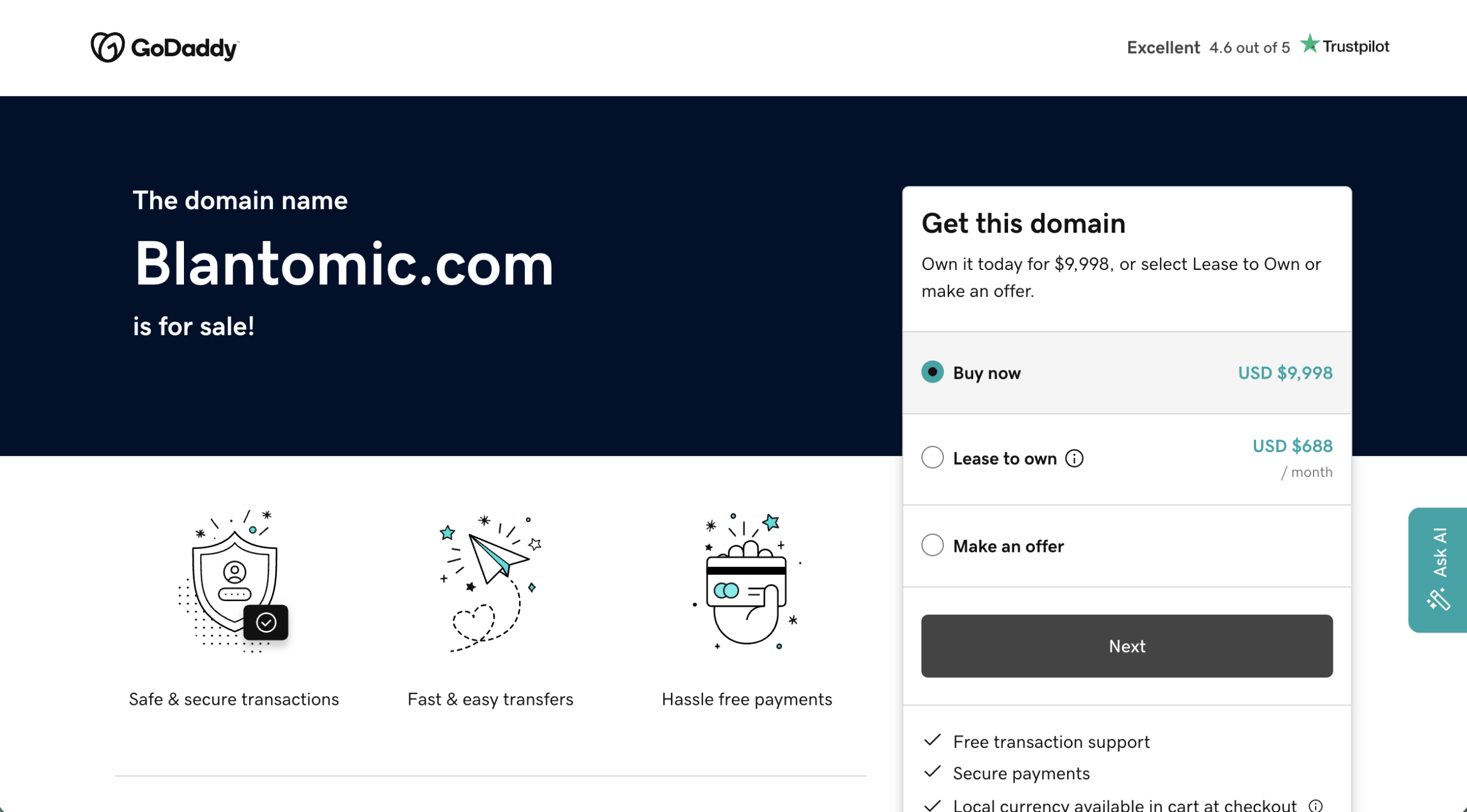 blantomic.com scam review