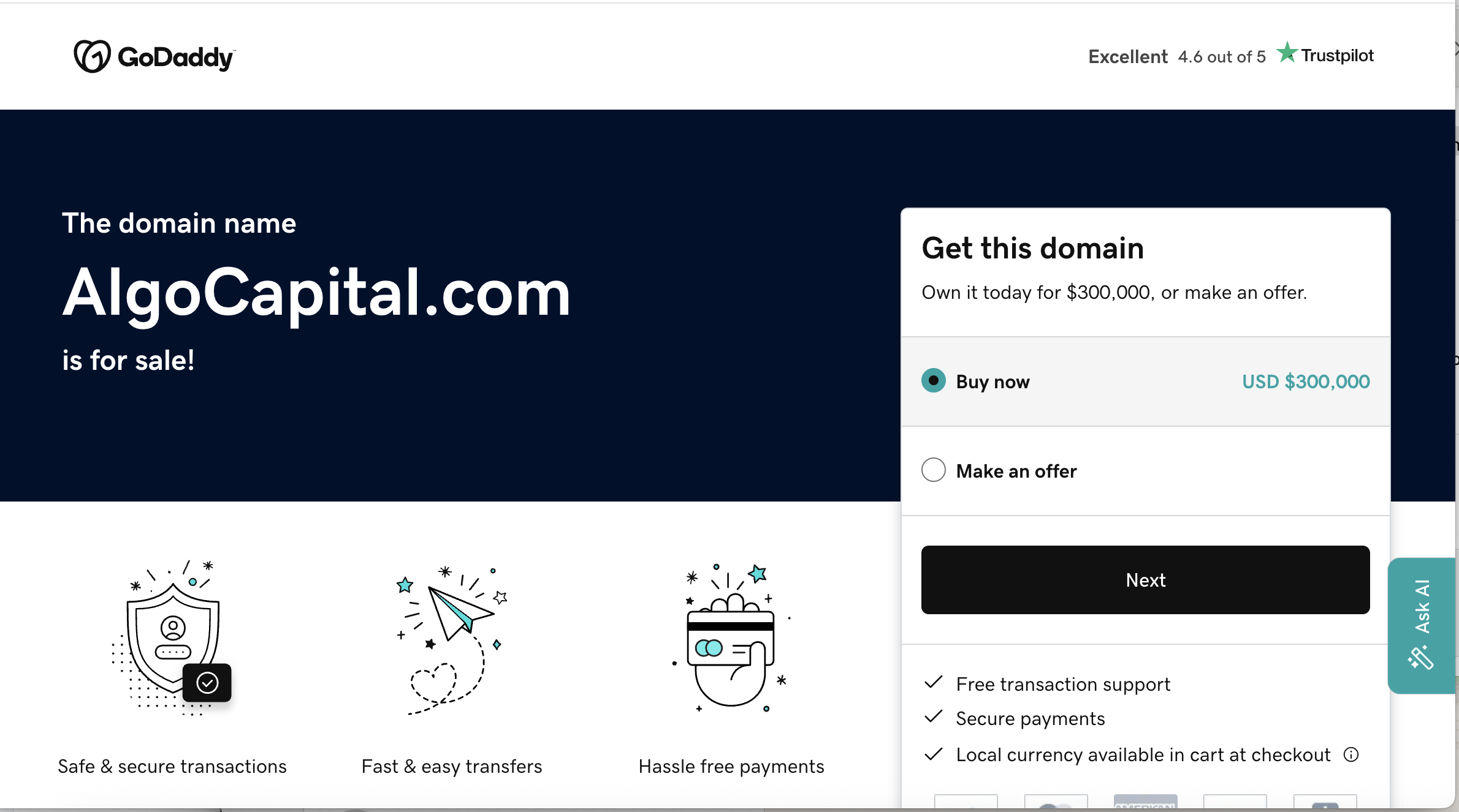 AlgoCapital scam reviews