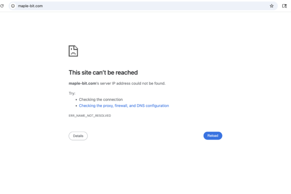 Maple-bit scam review