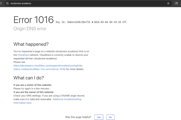 studynest.academy Platform Overview