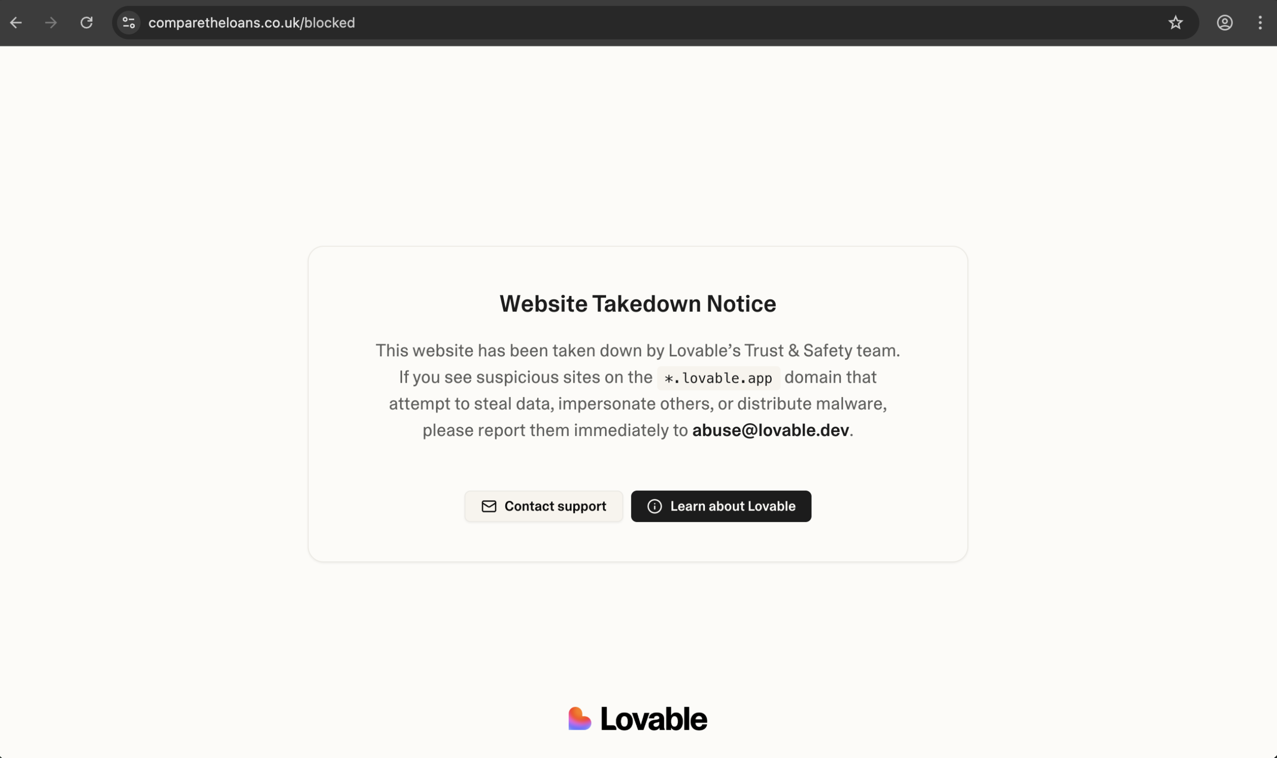 comparetheloans.co.uk scam review