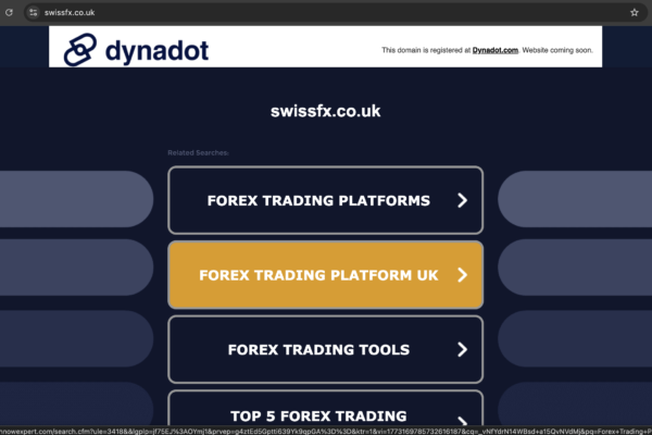 swissfx.co.uk scam review