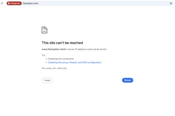 flairoption.click scam review