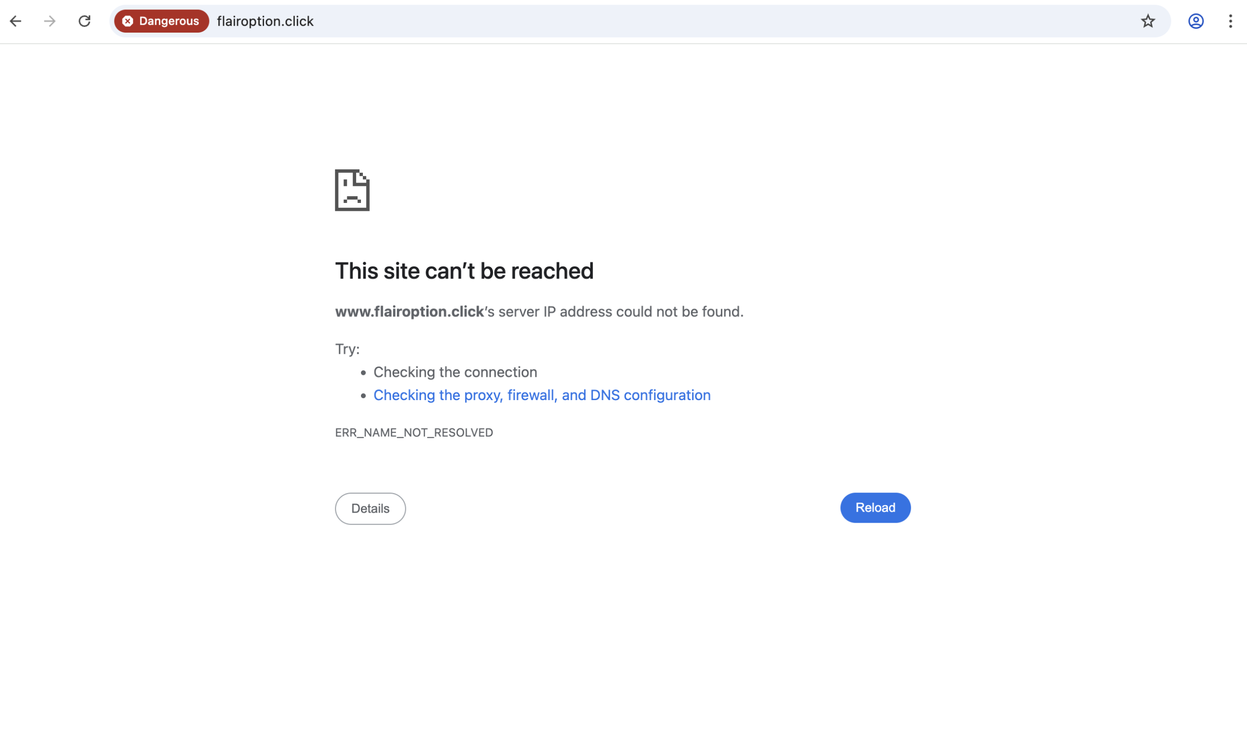 flairoption.click scam review