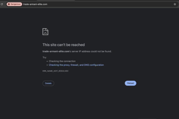 trade-armani-elite.com scam review