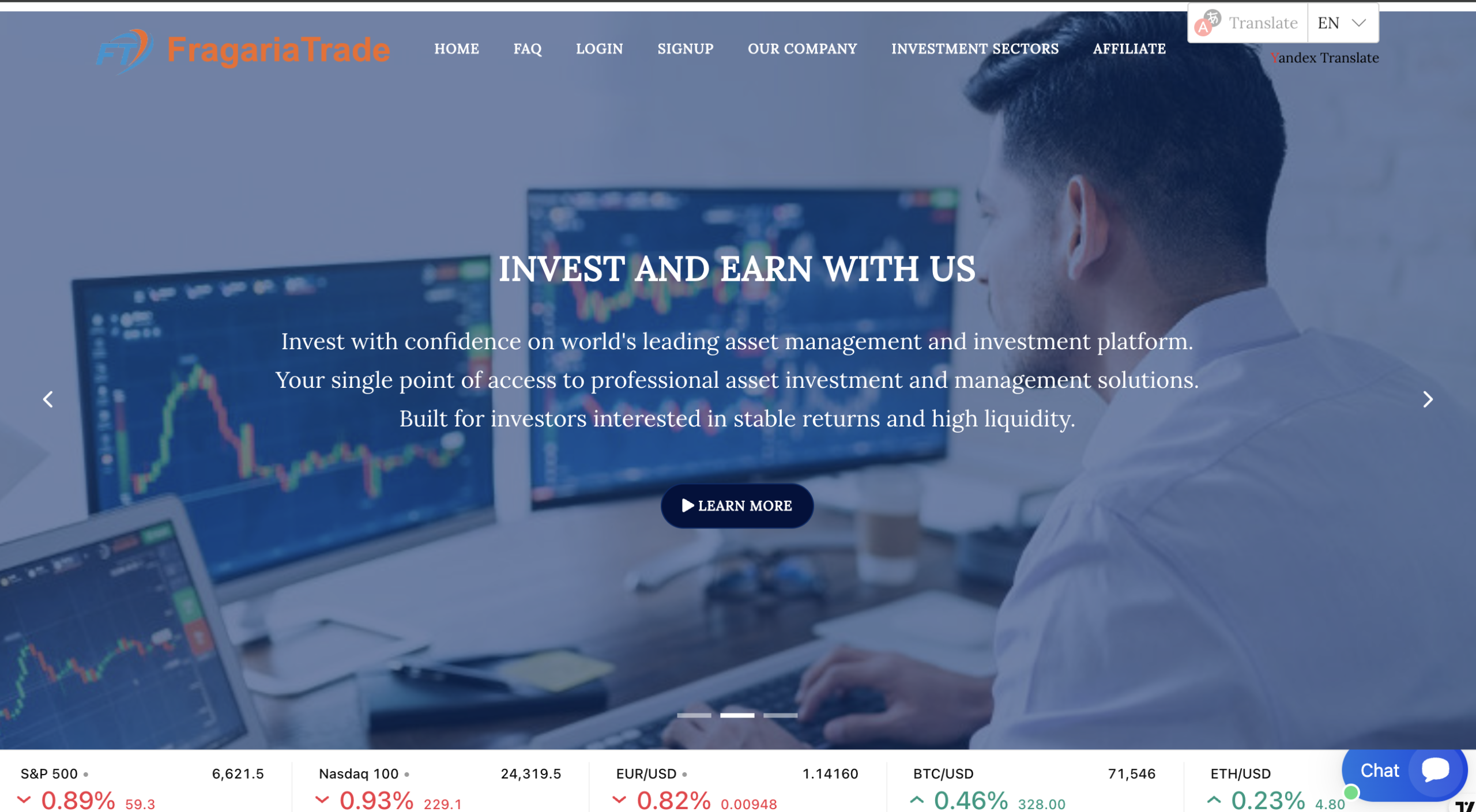 fragariatrade.net scam review