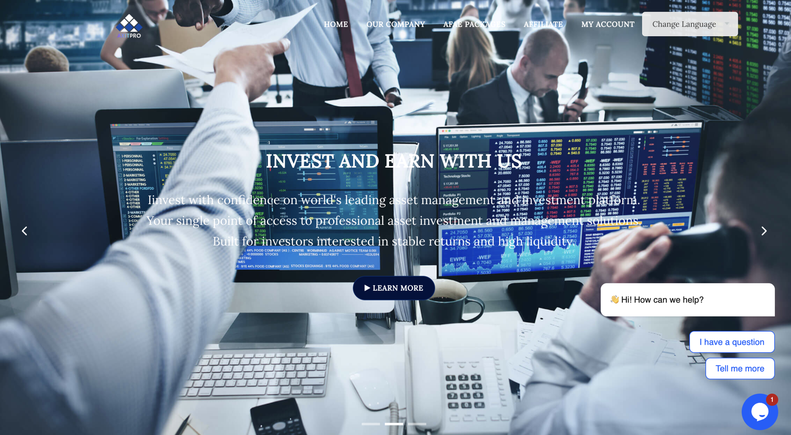 axitpro.com platform overview