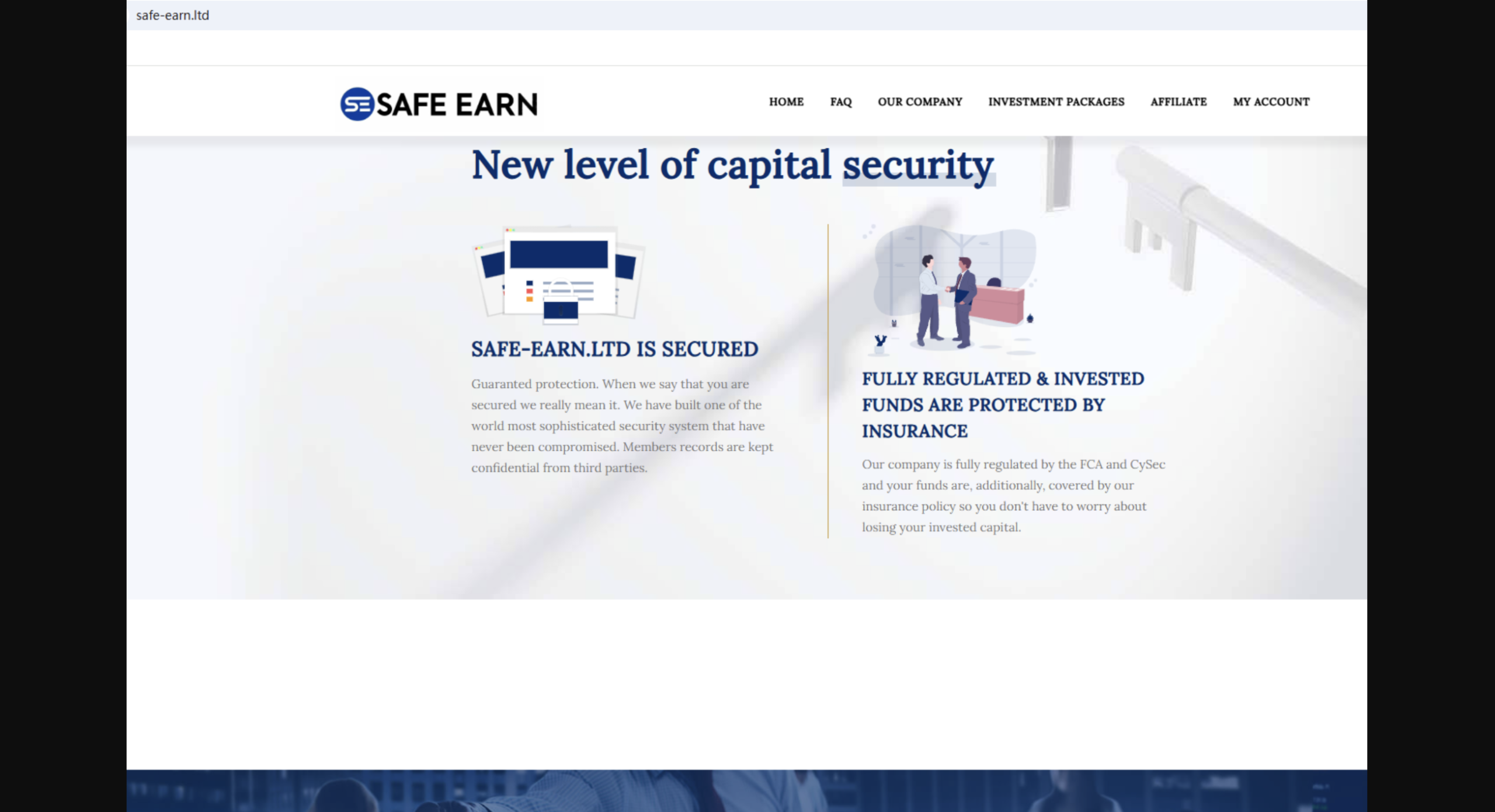 safe-earn.ltd Platform Overview